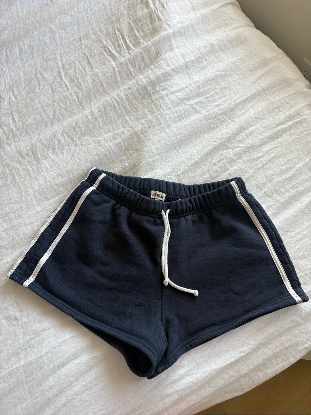 Women’s Navy Athletic Drawstring Shorts